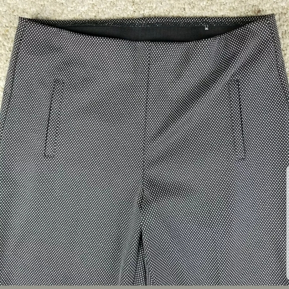 Chicos Juliet Textured Dot Ankle Pants - Picture 4 of 8